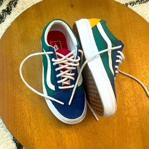 EUC worn one time! Vans old school size 3.5